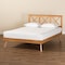 Baxton Studio Galvin Modern and Contemporary Brown Finished Wood Full Size Platform Bed 179-11246-Zoro - alternate 8